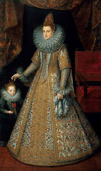 Frans Pourbus The Infanta Isabella Clara Eugenia Archduchess of Austria Spain oil painting art